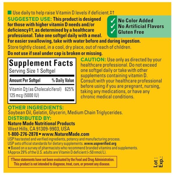 Are Nature Made Extra Strength Vitamin D3 Supplements Worth It Review for Bone Health Enthusiasts