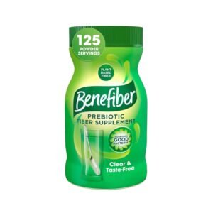 Benefiber Daily Prebiotic Fiber Supplement Powder for Digestive Health, Unflavored - 125 Servings (17.6 Ounces) Benefiber Daily Prebiotic Fiber Supplement Powder for Digestive Health, Unflavored - 125 Servings (17.6 Ounces)