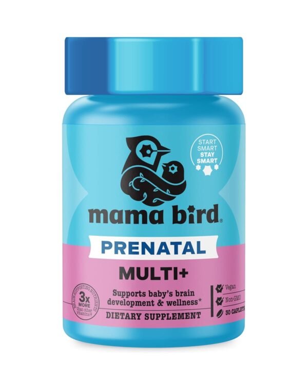 Best Nest Wellness Mama Bird Prenatal Multi Plus - Prenatal Care Supplement Supports Brain & Digestive Health - Vegan Multivitamin with L-Methylfolate, Probiotics & More - 30... Best Nest Wellness Mama Bird Prenatal Multi Plus - Prenatal Care Supplement Supports Brain & Digestive Health - Vegan Multivitamin with L-Methylfolate, Probiotics & More - 30...