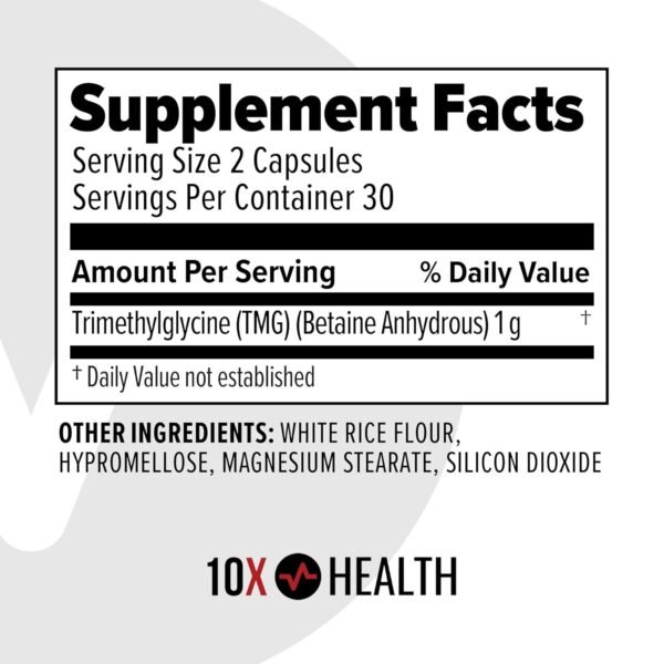 Could 10X Health System TMG Supplements Boost Your Energy How Does This Liver Support Review Stack Up Could 10X Health System TMG Supplements Boost Your Energy How Does This Liver Support Review Stack Up