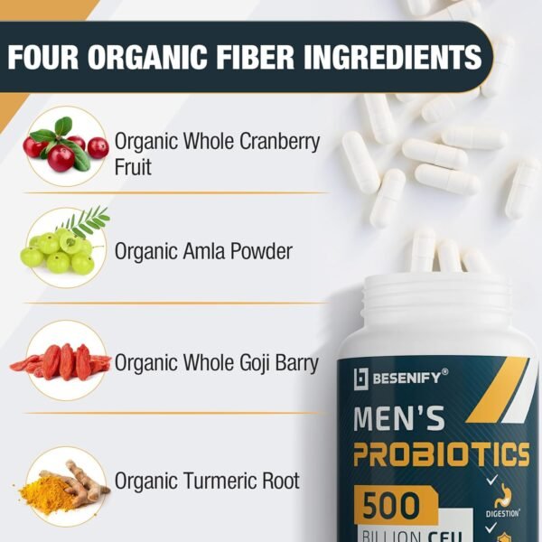 Could Besenify Probiotics for Men 500 Billion CFUs Review Improve Your Digestive Health Effectively Could Besenify Probiotics for Men 500 Billion CFUs Review Improve Your Digestive Health Effectively