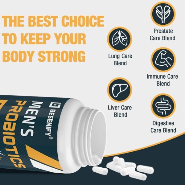 Could Besenify Probiotics for Men 500 Billion CFUs Review Improve Your Digestive Health Effectively Could Besenify Probiotics for Men 500 Billion CFUs Review Improve Your Digestive Health Effectively