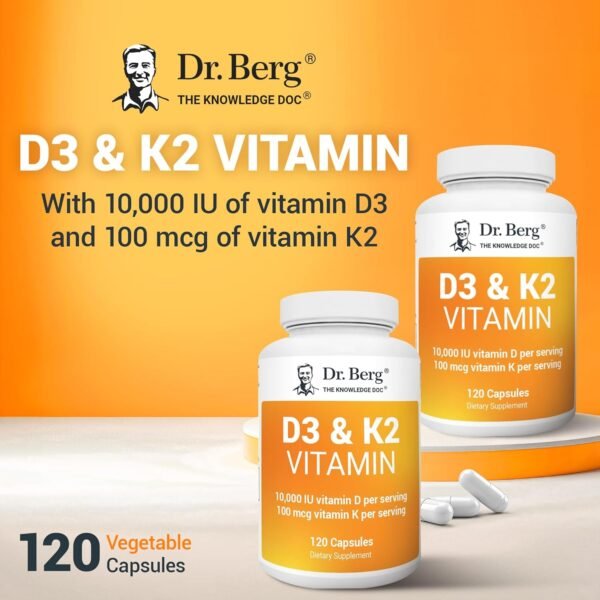 Could Dr Berg Nutritionals Vitamin D3 K2 supplement deliver superior health benefits Review inside Could Dr Berg Nutritionals Vitamin D3 K2 supplement deliver superior health benefits Review inside