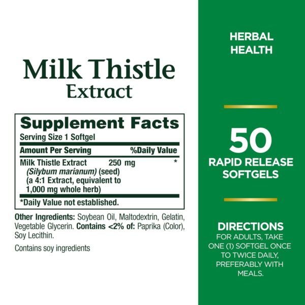 Could Nature's Bounty Milk Thistle Herbal Supplement Review Reveal Real Liver Health Benefits?