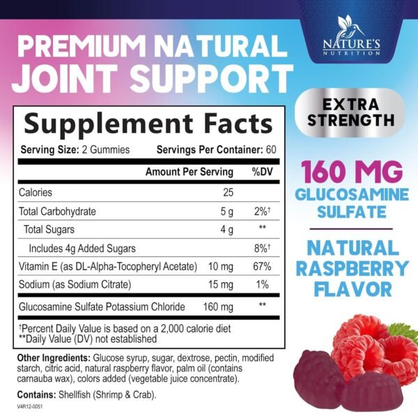 Could Nature's Nutrition Joint Support Gummies Be The Best Glucosamine Review You Need Today Could Nature's Nutrition Joint Support Gummies Be The Best Glucosamine Review You Need Today