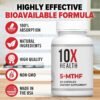 Could the 10X Health System 5 MTHF Supplement be the ultimate vitamin B9 review you need? Could the 10X Health System 5 MTHF Supplement be the ultimate vitamin B9 review you need?