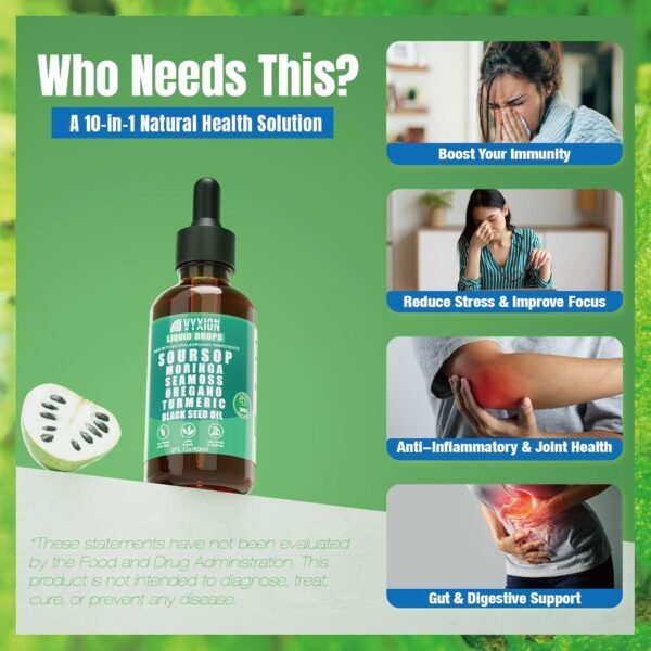 Could the Vyxion Soursop Bitters Liquid Drops 10 in 1 Review Boost Your Health Naturally? Could the Vyxion Soursop Bitters Liquid Drops 10 in 1 Review Boost Your Health Naturally?