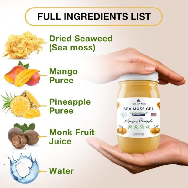 Could TrueSeaMoss Wildcrafted Sea Moss Gel Be the Best Supplement Review for Gut Health Enthusiasts Could TrueSeaMoss Wildcrafted Sea Moss Gel Be the Best Supplement Review for Gut Health Enthusiasts