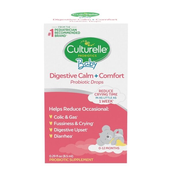 Culturelle Baby Digestive Calm & Comfort Probiotic (Age 0-12 Mos) 8.5Ml, Helps Periodic Colic, Gas, Fussiness, Crying & Digestive Upset In Infants & Newborns, Vegan Non-Gmo... Culturelle Baby Digestive Calm & Comfort Probiotic (Age 0-12 Mos) 8.5Ml, Helps Periodic Colic, Gas, Fussiness, Crying & Digestive Upset In Infants & Newborns, Vegan Non-Gmo...