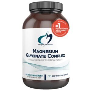 Designs for Health Magnesium Glycinate Complex - Chelated Magnesium Bisglycinate + High Absorption Magnesium Oxide for Heart Health, Immune Support & Bone Strength - Vegan (240... Designs for Health Magnesium Glycinate Complex - Chelated Magnesium Bisglycinate + High Absorption Magnesium Oxide for Heart Health, Immune Support & Bone Strength - Vegan (240...