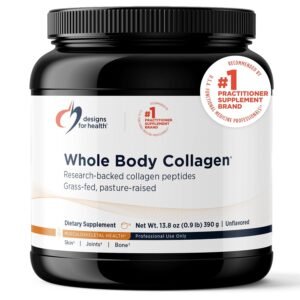 Designs for Health Whole Body Collagen Powder - Hydrolyzed Collagen Peptides Powder for Skin, Joint + Bone Health - Fortigel, Fortibone & Verisol Collagen for Women & Men,... Designs for Health Whole Body Collagen Powder - Hydrolyzed Collagen Peptides Powder for Skin, Joint + Bone Health - Fortigel, Fortibone & Verisol Collagen for Women & Men,...