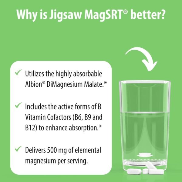 Does Jigsaw Health MagSRT Magnesium Supplement Review Reveal Real Benefits for Muscle Relief Does Jigsaw Health MagSRT Magnesium Supplement Review Reveal Real Benefits for Muscle Relief