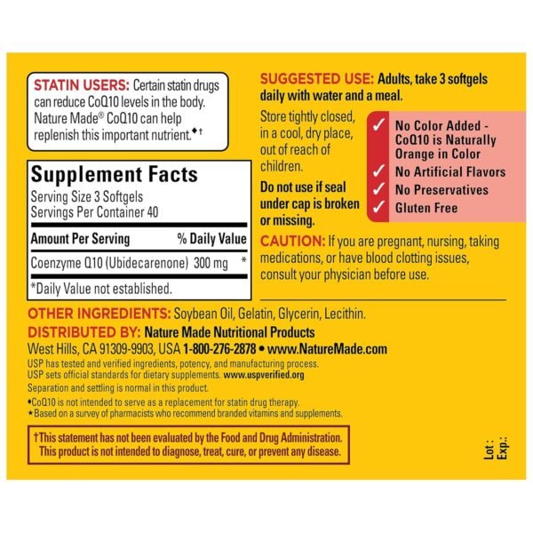 Does Nature Made CoQ10 300mg Softgels Review Reveal True Heart Health Benefits Does Nature Made CoQ10 300mg Softgels Review Reveal True Heart Health Benefits