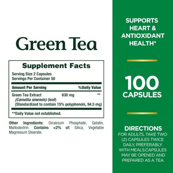 Does Nature's Bounty Green Tea Pills Review Reveal Real Heart Health Benefits for You Does Nature's Bounty Green Tea Pills Review Reveal Real Heart Health Benefits for You