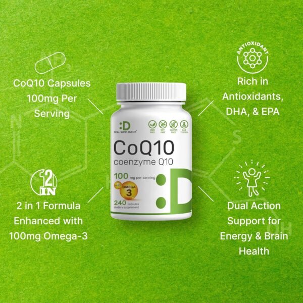 Does the DEAL SUPPLEMENT CoQ10 with Omega 3 review reveal true heart and brain benefits? Does the DEAL SUPPLEMENT CoQ10 with Omega 3 review reveal true heart and brain benefits?