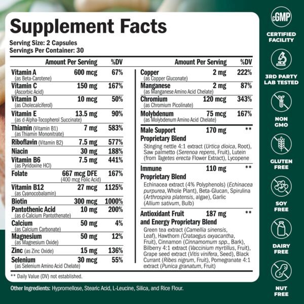 Does Vimerson Health Multivitamin for Men deliver energy focus and stamina in this review Does Vimerson Health Multivitamin for Men deliver energy focus and stamina in this review