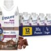 Ensure Max Protein Shake | Milk Chocolate | Ready to Drink | 30g Protein for Muscle Building | 1g Sugar, 4g Fiber | 11 fl oz - 12 Pack Ensure Max Protein Shake | Milk Chocolate | Ready to Drink | 30g Protein for Muscle Building | 1g Sugar, 4g Fiber | 11 fl oz - 12 Pack