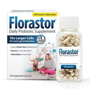 Florastor Probiotics for Digestive and Immune Health, 100 Capsules, Probiotics for Women & Men, Helps Flush Out Bad Bacteria, Boosts The Good with Our Unique Strain... Florastor Probiotics for Digestive and Immune Health, 100 Capsules, Probiotics for Women & Men, Helps Flush Out Bad Bacteria, Boosts The Good with Our Unique Strain...