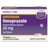 HealthCareAisle Omeprazole 20 mg, 42 Delayed-Release Capsules - Acid Reducer, Treats Frequent Heartburn, 42 Count (Pack of 1) HealthCareAisle Omeprazole 20 mg, 42 Delayed-Release Capsules - Acid Reducer, Treats Frequent Heartburn, 42 Count (Pack of 1)
