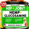 Hemp Hip and Joint Supplement for Dogs - Glucosamine for Dogs - 170 Dog Joint Pain Relief Treats - Chondroitin, Hemp Oil, MSM - Mobility & Flexibility Support - Advanced Care... Hemp Hip and Joint Supplement for Dogs - Glucosamine for Dogs - 170 Dog Joint Pain Relief Treats - Chondroitin, Hemp Oil, MSM - Mobility & Flexibility Support - Advanced Care...