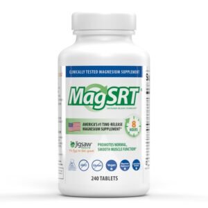 Jigsaw Health MagSRT | Magnesium Supplement with Vitamin B6, Folate & B12 | 240 Tablets | 60 Servings Jigsaw Health MagSRT | Magnesium Supplement with Vitamin B6, Folate & B12 | 240 Tablets | 60 Servings
