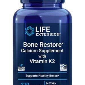 Life Extension Bone Restore + Vitamin K2 Vitamins & Minerals Maintain Bone Health & Strength - Fortifying Nutrients Calcium, D3 & Important Bone Building Minerals - Non-GMO,... Life Extension Bone Restore + Vitamin K2 Vitamins & Minerals Maintain Bone Health & Strength - Fortifying Nutrients Calcium, D3 & Important Bone Building Minerals - Non-GMO,...