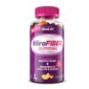 MiraFIBER Gummies, From The Gut Experts at MiraLAX, 8g of Daily Prebiotic Fiber with B Vitamins to Support Digestive Health and Metabolism, Fruit Flavored Fiber Gummies, 72 Count MiraFIBER Gummies, From The Gut Experts at MiraLAX, 8g of Daily Prebiotic Fiber with B Vitamins to Support Digestive Health and Metabolism, Fruit Flavored Fiber Gummies, 72 Count