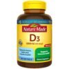 Nature Made Vitamin D3 1000 IU (25 mcg), Dietary Supplement for Bone, Teeth, Muscle and Immune Health Support, 300 Softgels, 300 Day Supply Nature Made Vitamin D3 1000 IU (25 mcg), Dietary Supplement for Bone, Teeth, Muscle and Immune Health Support, 300 Softgels, 300 Day Supply