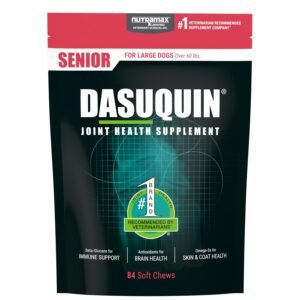 Nutramax Dasuquin Joint Health Supplement for Large Senior Dogs – for Immune Support, Skin & Coat Health, and Brain Health, 84 Soft Chews Nutramax Dasuquin Joint Health Supplement for Large Senior Dogs – for Immune Support, Skin & Coat Health, and Brain Health, 84 Soft Chews