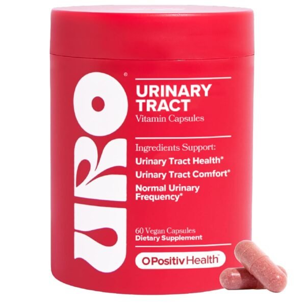 O Positiv URO Urinary Tract Health Supplement for Women, 60 Count (Pack of 1) - Urinary Support Vitamins with Pacran Complete Cranberry Extract, D-Mannose, & Vitamin C - Vegan &... O Positiv URO Urinary Tract Health Supplement for Women, 60 Count (Pack of 1) - Urinary Support Vitamins with Pacran Complete Cranberry Extract, D-Mannose, & Vitamin C - Vegan &...