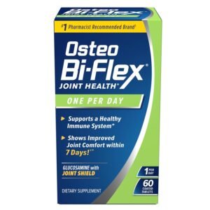 Osteo Bi-Flex One Per Day, Glucosamine Joint Health Supplement with Vitamin D, Coated Tablets, 60 Count Osteo Bi-Flex One Per Day, Glucosamine Joint Health Supplement with Vitamin D, Coated Tablets, 60 Count