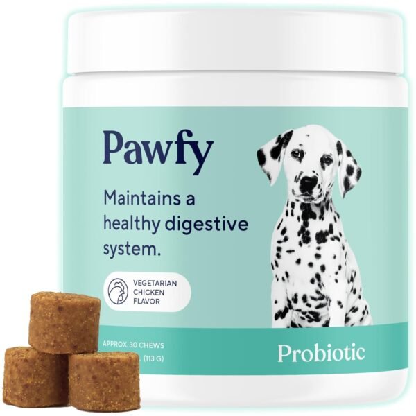 Pawfy Probiotics for Dogs | Supports Digestive Health, Diarrhea for Small and Large Dogs | Improves Gut Health | Anti Yeast Supplements | Promotes Skin Health and Seasonal... Pawfy Probiotics for Dogs | Supports Digestive Health, Diarrhea for Small and Large Dogs | Improves Gut Health | Anti Yeast Supplements | Promotes Skin Health and Seasonal...