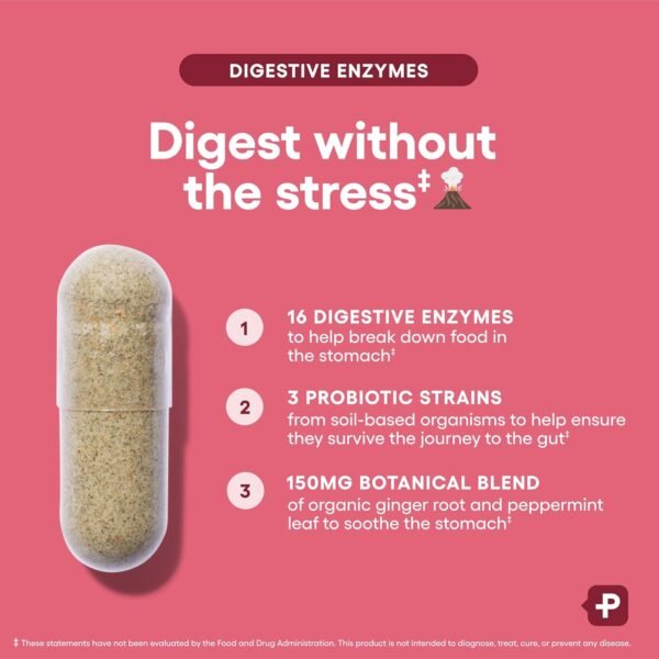 Physician's CHOICE Digestive Enzymes - Multi Enzymes, Organic Prebiotics & Probiotics for Digestive Health & Gut Health - Meal Time Discomfort Relief & Bloating - Dual Action... Physician's CHOICE Digestive Enzymes - Multi Enzymes, Organic Prebiotics & Probiotics for Digestive Health & Gut Health - Meal Time Discomfort Relief & Bloating - Dual Action...
