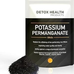 Potassium Permanganet - Free Flowing Powder - Detox Health Products - 2 OZ Potassium Permanganet - Free Flowing Powder - Detox Health Products - 2 OZ