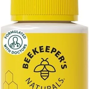 Propolis Throat Spray by Beekeeper's Naturals - 95% Bee Propolis Extract, Natural Immune Support & Sore Throat Relief - Antioxidants, Keto, Paleo, Gluten-Free (1.06 oz)(Pack of 1) Propolis Throat Spray by Beekeeper's Naturals - 95% Bee Propolis Extract, Natural Immune Support & Sore Throat Relief - Antioxidants, Keto, Paleo, Gluten-Free (1.06 oz)(Pack of 1)