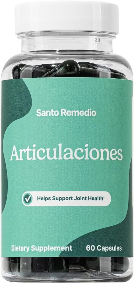 Santo Remedio Articulaciones, Joint Health Support, Promotes Joint Comfort and Function, Contains Clinically Proven Ingredients, TamaFlexâ„¢, 30 Servings Santo Remedio Articulaciones, Joint Health Support, Promotes Joint Comfort and Function, Contains Clinically Proven Ingredients, TamaFlexâ„¢, 30 Servings