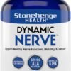 Stonehenge Health Dynamic Nerve Supplement - Supports Nerve Function in Fingers, Toes, Hands, and Feet with Alpha Lipoic Acid ALA, Benfotiamine, Pea, Robust B Complex, Boswellia Stonehenge Health Dynamic Nerve Supplement - Supports Nerve Function in Fingers, Toes, Hands, and Feet with Alpha Lipoic Acid ALA, Benfotiamine, Pea, Robust B Complex, Boswellia