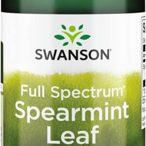 Swanson Spearmint Leaf (Mentha Spicata) - Full Spectrum Herbal Supplement Supporting Digestive Health & Mild Stomach Issues - Natural Formula Supporting Health & Wellness - (60... Swanson Spearmint Leaf (Mentha Spicata) - Full Spectrum Herbal Supplement Supporting Digestive Health & Mild Stomach Issues - Natural Formula Supporting Health & Wellness - (60...