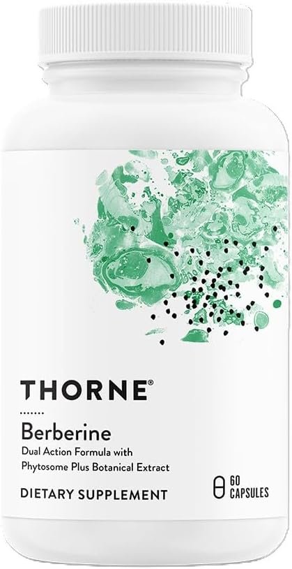 THORNE Berberine - Dual Action Formula with Phytosome Plus Botanical Extract - Support Heart Health, Immune System, Healthy GI, Cholesterol* - Gluten-Free, Dairy-Free - 60... THORNE Berberine - Dual Action Formula with Phytosome Plus Botanical Extract - Support Heart Health, Immune System, Healthy GI, Cholesterol* - Gluten-Free, Dairy-Free - 60...