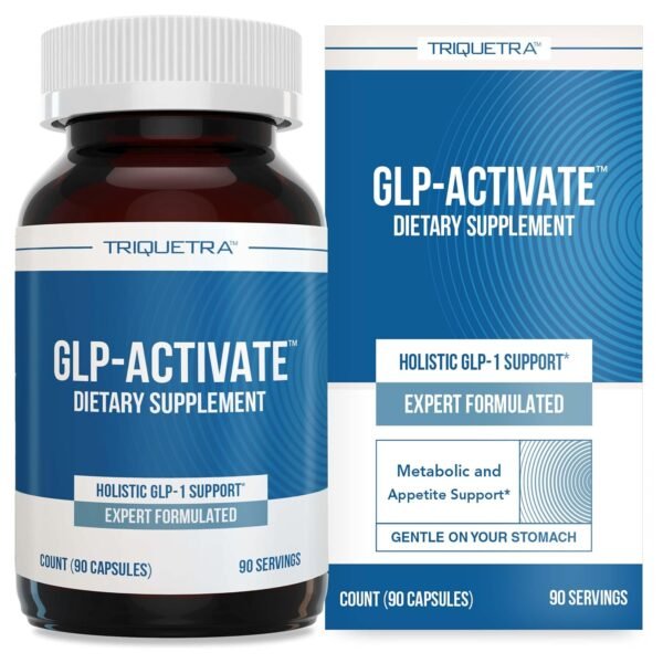Triquetra Health GLP-Activate | Hunger & Metabolism Support - Formulated to Support GLP1 Naturally - Expert Formulated - Take 1 Capsule Before Each Meal for Hunger & Metabolic... Triquetra Health GLP-Activate | Hunger & Metabolism Support - Formulated to Support GLP1 Naturally - Expert Formulated - Take 1 Capsule Before Each Meal for Hunger & Metabolic...