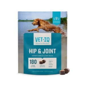 VetIQ Glucosamine Hip & Joint Supplement for Dogs, 180 Soft Chews, Dog Joint Support Supplement with MSM and Krill, Dog Health Supplies Large & Small Breed, Chicken Flavored... VetIQ Glucosamine Hip & Joint Supplement for Dogs, 180 Soft Chews, Dog Joint Support Supplement with MSM and Krill, Dog Health Supplies Large & Small Breed, Chicken Flavored...