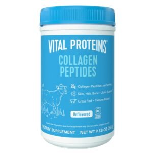 Vital Proteins Collagen Peptides Powder - Supports Hair, Nail, Skin, Bone & Joint Health, Unflavored, Collagen Protein 9.33 OZ Vital Proteins Collagen Peptides Powder - Supports Hair, Nail, Skin, Bone & Joint Health, Unflavored, Collagen Protein 9.33 OZ