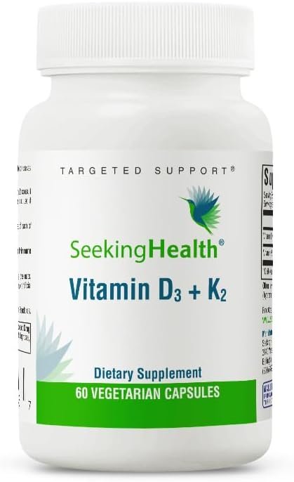Vitamin D3 + K2 | 5000 IU of D3 (as cholecalciferol) for Optimal Calcium Absorption | 100 mcg of K2 (as menaquinone-7) for Circulatory Health | Supports Bone & Immune Health |... Vitamin D3 + K2 | 5000 IU of D3 (as cholecalciferol) for Optimal Calcium Absorption | 100 mcg of K2 (as menaquinone-7) for Circulatory Health | Supports Bone & Immune Health |...