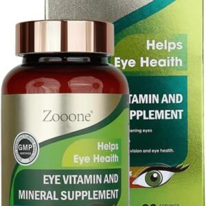 zooone- 90pcs Lutein Eye Vitamins Supplement for Macular Health and Dry Eye, Contains Lutein, Zinc, Vitamins C/E & Zeaxanthin to Support Eye Health zooone- 90pcs Lutein Eye Vitamins Supplement for Macular Health and Dry Eye, Contains Lutein, Zinc, Vitamins C/E & Zeaxanthin to Support Eye Health