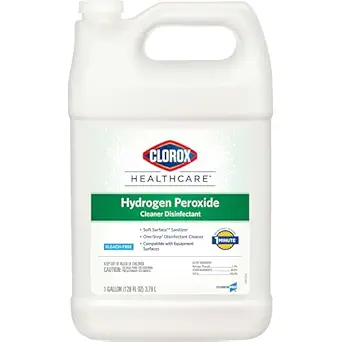 418j1IRUKDL._SY445_SX342_QL70_FMwebp_ Clorox Healthcare Hydrogen Peroxide Cleaner Disinfectant Review Bleach-Free Multi-Surface Power