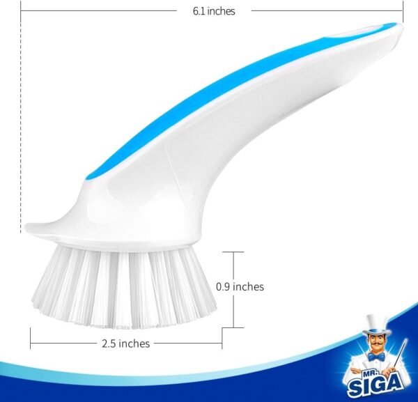 512ADxvaWLL._AC_SL1000_ MR.SIGA Pot and Pan Cleaning Brush Review Sturdy Design and Effective Scrubbing