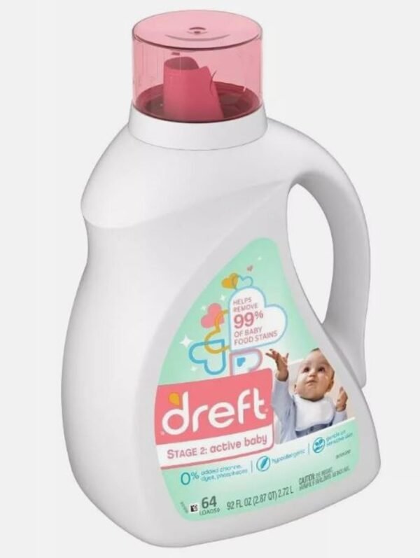 519K7jhk3DL._AC_SL1370_ Dreft Stage 2 Liquid Laundry Detergent Review Best for Active Baby Stains Removal