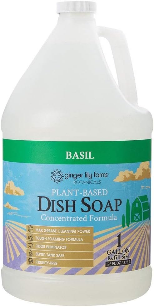 51fnUXMdUOL._AC_SL1000_ Ginger Lily Farms Plant-Based Dish Soap Review Maximum Grease Cleaning Power and Eco-Friendly Formula