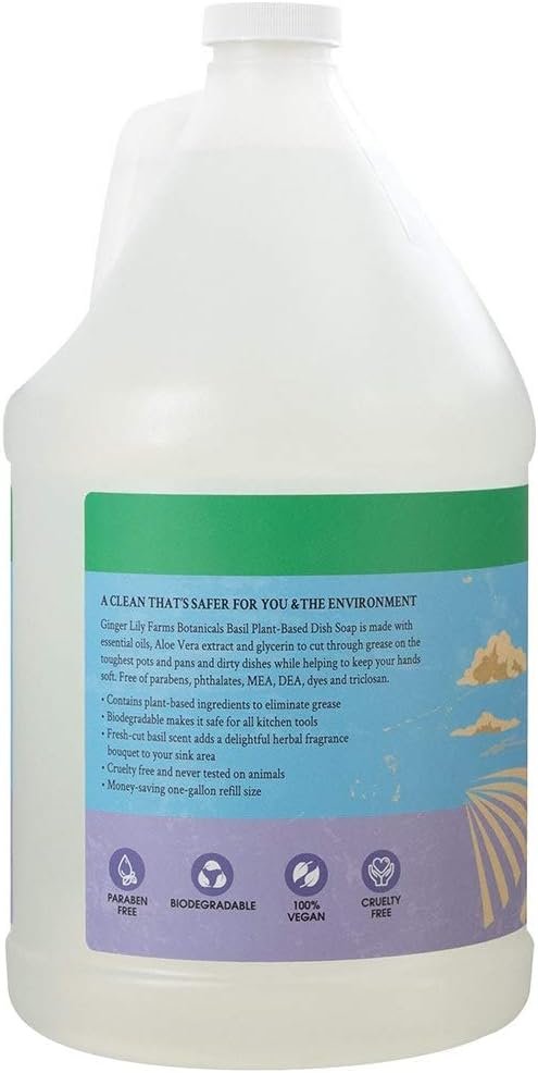 51kPXMeUlzL._AC_SL1000_ Ginger Lily Farms Plant-Based Dish Soap Review Maximum Grease Cleaning Power and Eco-Friendly Formula