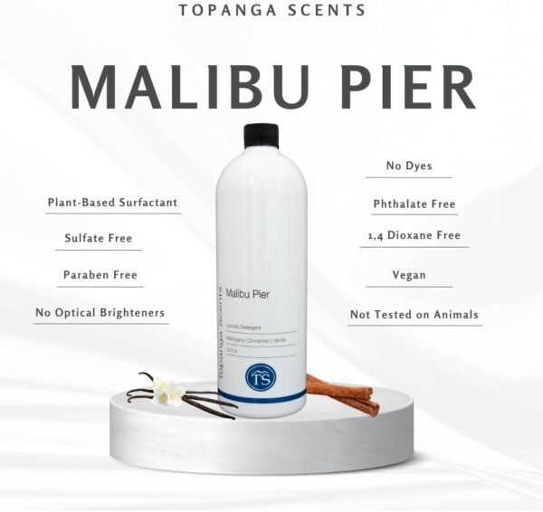 51zaCYhBDnL._AC_SL1080_ Malibu Pier Plant-Based Laundry Detergent Review Powerful Cleaning and Fresh Scent